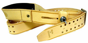 Schiessriemen PROFESSIONAL, Leder, braun LINKS